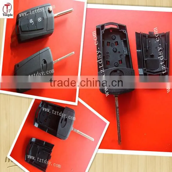 TOngda 2013. hot sale key shell. 3 button remote key case for hyundai