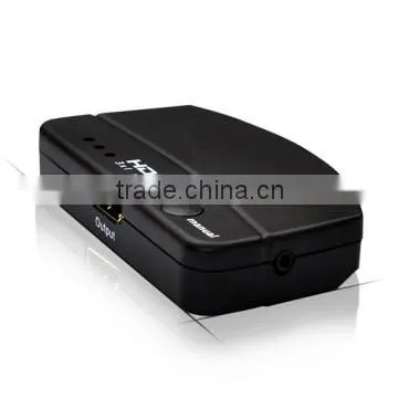 3 port HDMI Switch with Extender IR and Romoter