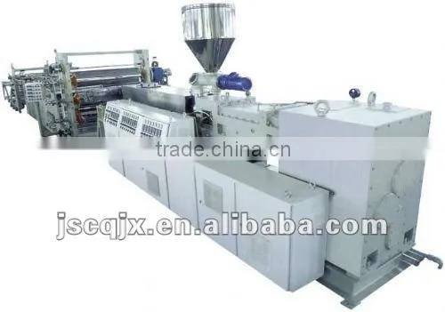 CE approved PP,PE,PVC,ABS,PMMA,PC Plastic Sheet Extrusion Line