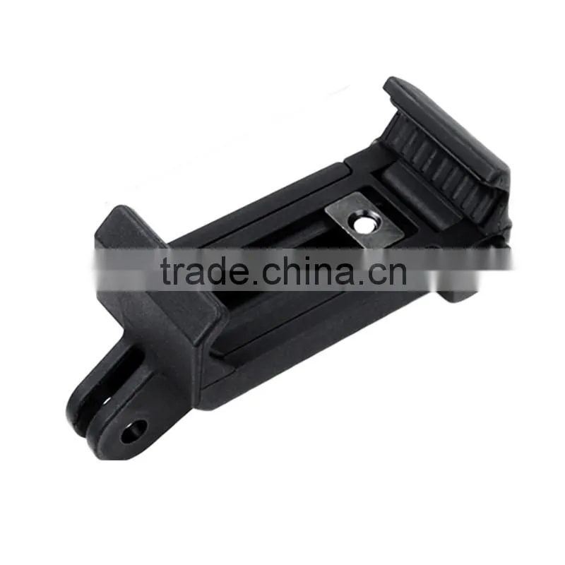 New Go pro shaft assembly cell phone holder, mobile phone clamp for Gopros accessories GP321