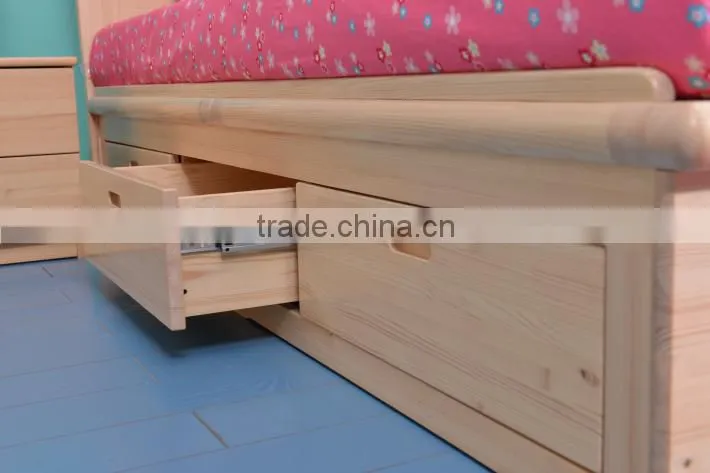 Wood Tatami Bed For Kids ,Single Loft Bunk Beds For Sale