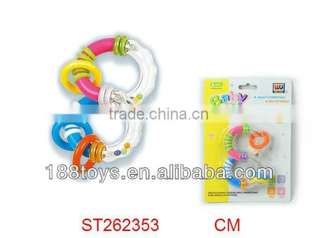 2013 New Design Baby Rattle,Funny Plastic Rattle,Baby Toy