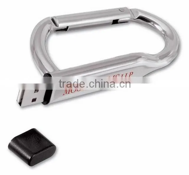 Metal case key chain U Flash Disk