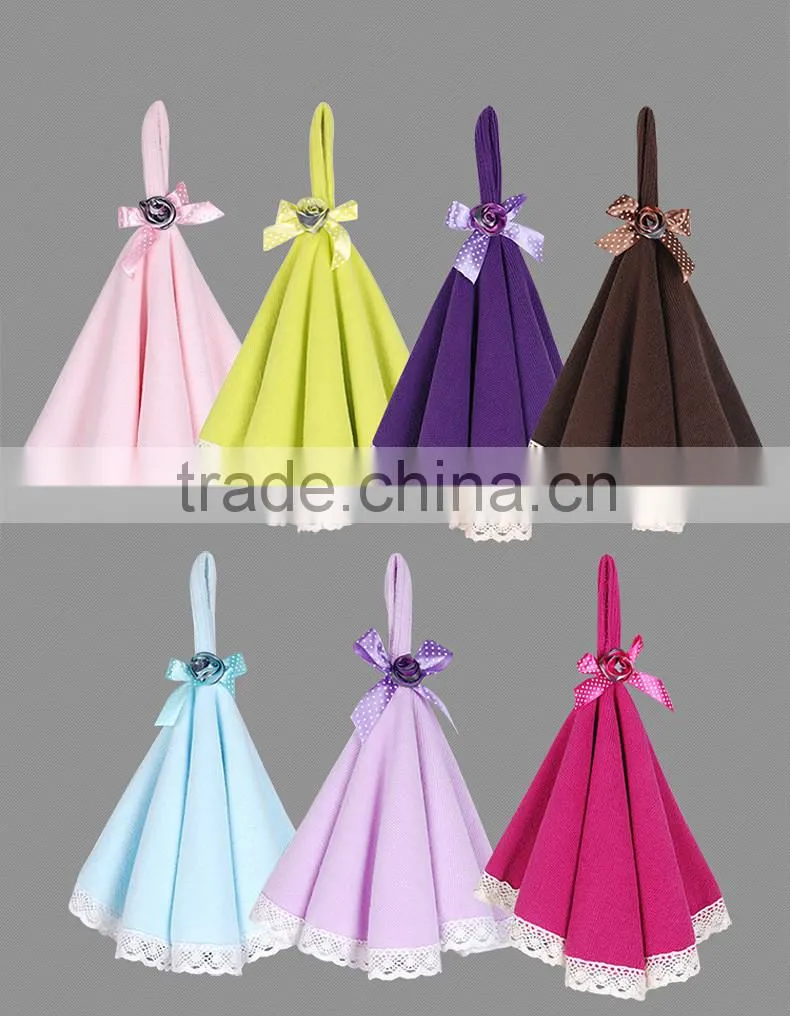 hot sale lovely absorption microfiber hand dry towel wholesale hand towel terry