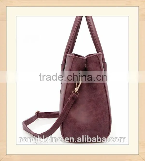 2014 Fashion PU leather elegant style lady bags