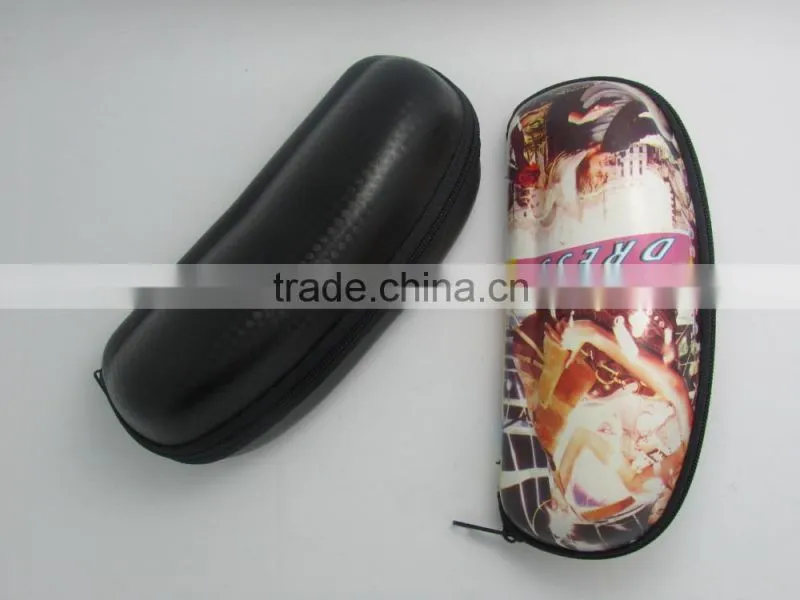 2016 hot sale high quality zipper eva eyeglasses glasses case