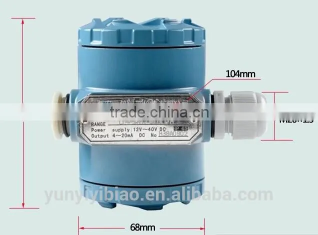 Submersible water precision digital level gauge sensor Tlength measurement sensor