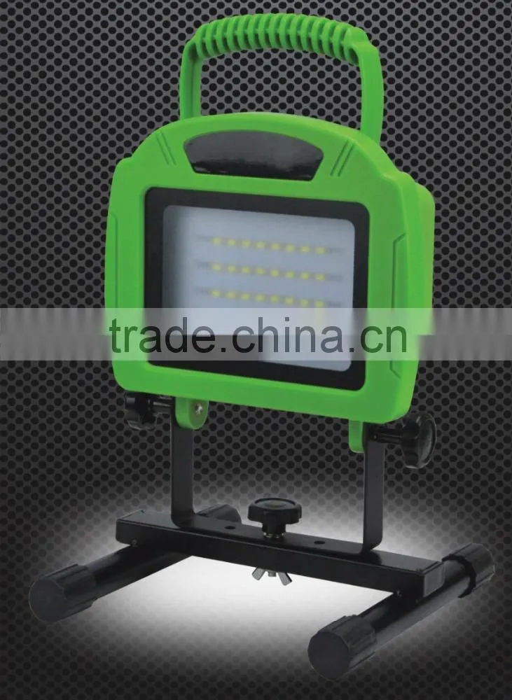 rechargeable battery powered portable led 12 v working light