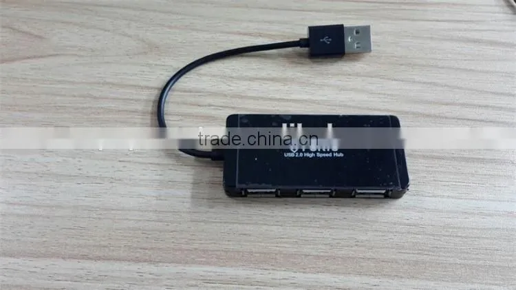 Computer flat slim 4 port usb 2.0 hub as promotional gift