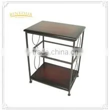 cheap iron wire storge basket metal magazine rack for office furniture