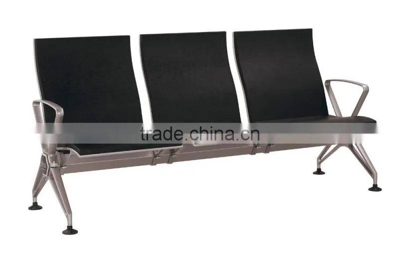 Foshan shunde injuected PU waiting chair price SJ9090