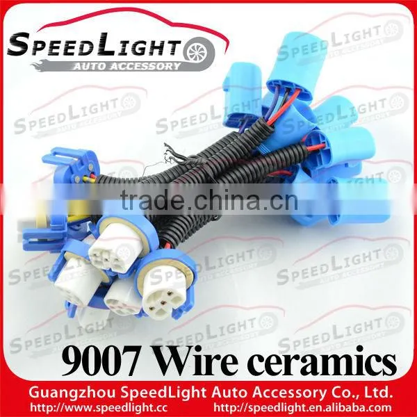 Best 9007 Wire Ceramic Lamp Socket HID Adapter