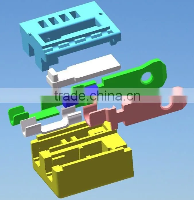 non-standard machine assembly for connector