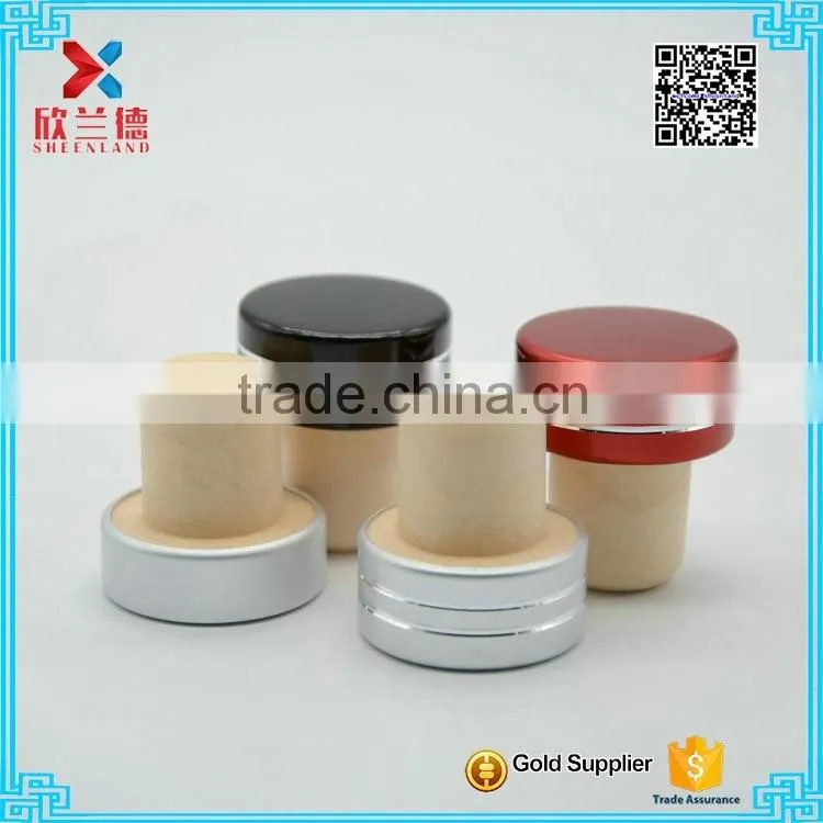 different color 19mm Polymer Synthesis wine stopper