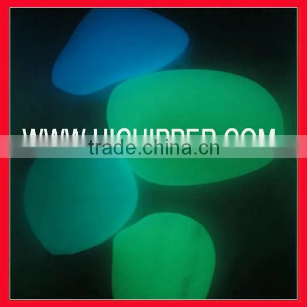 colord glow glass gravel for landscaping