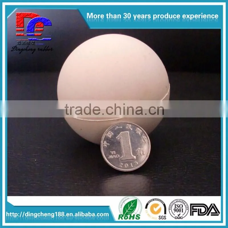 15mm White High Quality Rubber Ball Soild Ball Large Stock