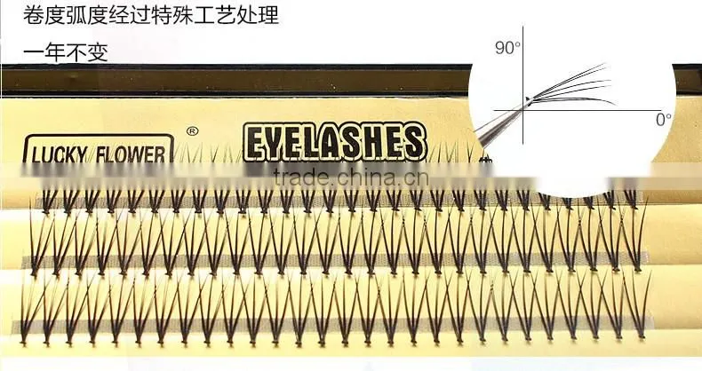 6pcs/strains individual false eyelash 8mm, 10mm, 12mm Guangzhou eyelash extensions