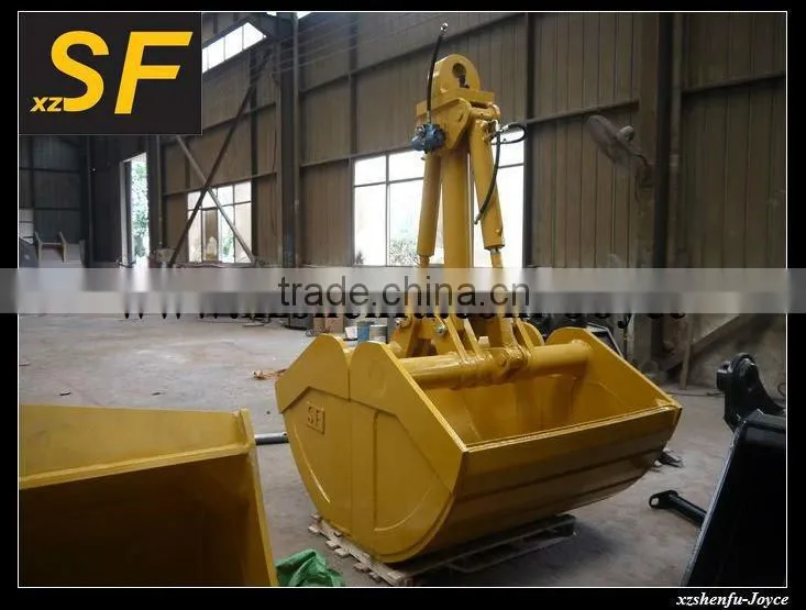 20tons excavator Hydraulic Clamshell Bucket