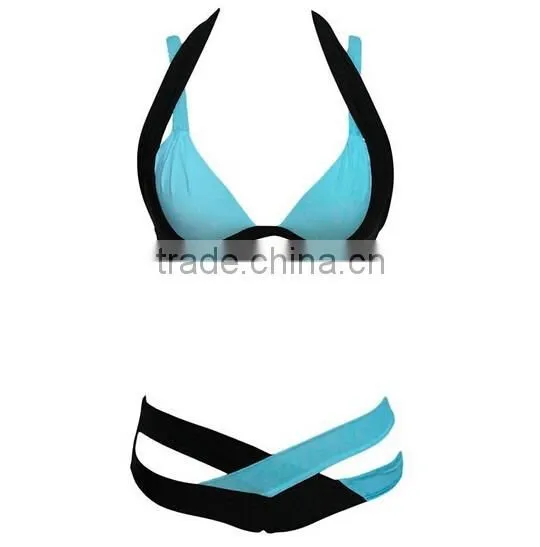 2015 xxx Hot Sex Bikini,Ethnic Crochet Ladies Bikini Swimwear