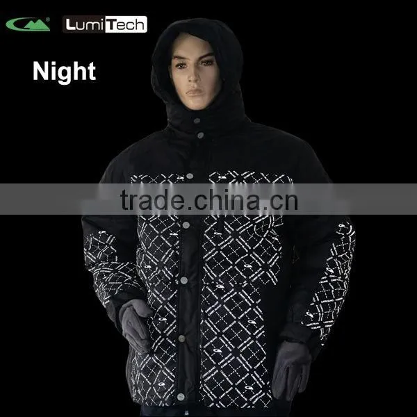 Men's Reflective Winter Down Coat