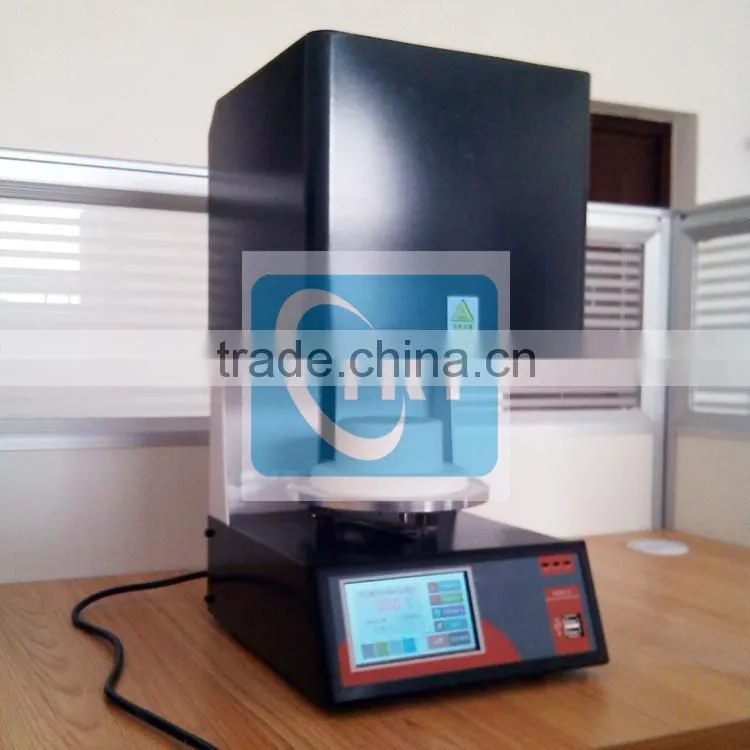 1200C Lift Porcelain Furnace with PID Touch Screen Programmable Control