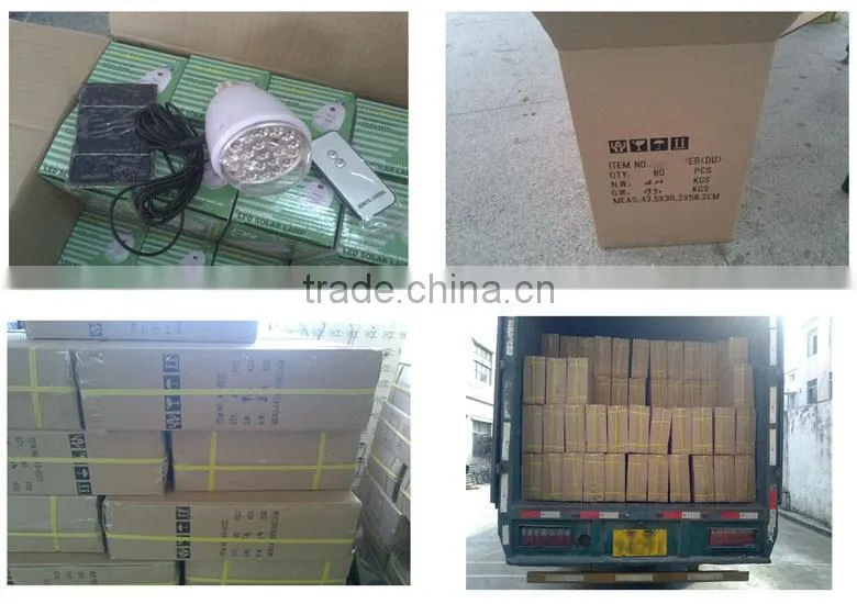 high quality ABS PC material solar light led for garden