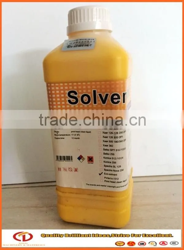 DX5 head eco solvent ink for eco solvent printer ,DX5 DX7 eco solvent ink