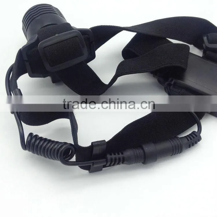 POPPAS T55 xpe 3W 3 AAA battery operated zoom adjustable ultra bright headlamp