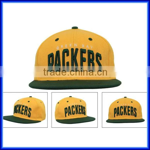 High Quality Custom Flexfit Flat Brim Hip Hop Cap/Hat Snapback Cap
