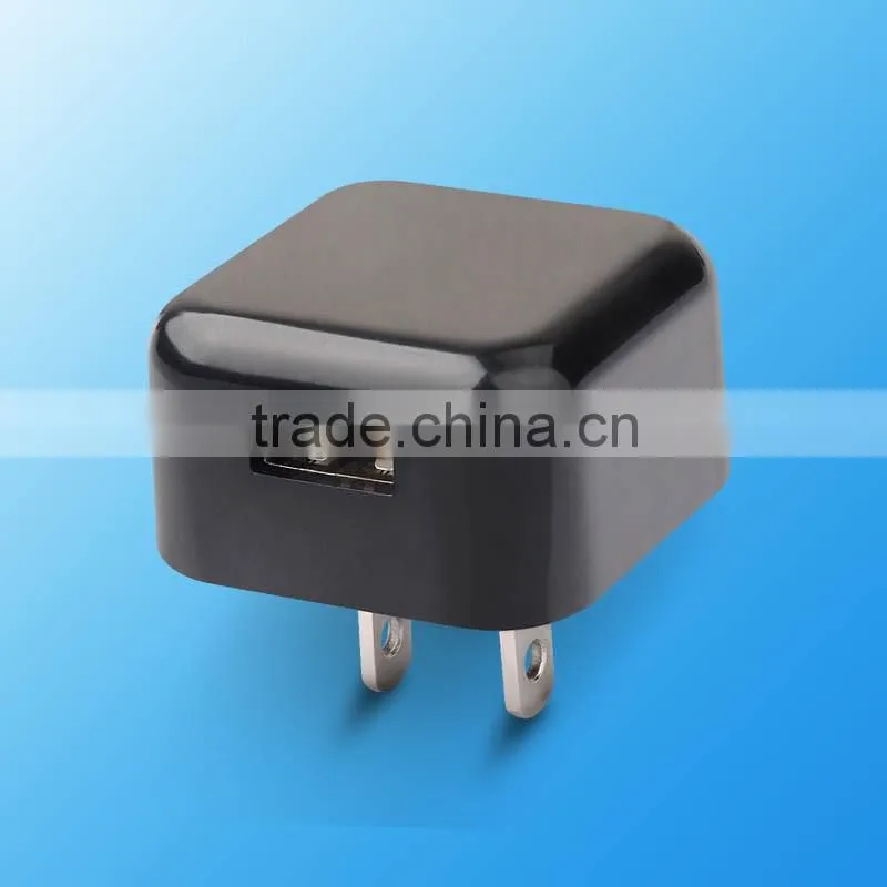 2016 New style of black 5V wall usb power adapter