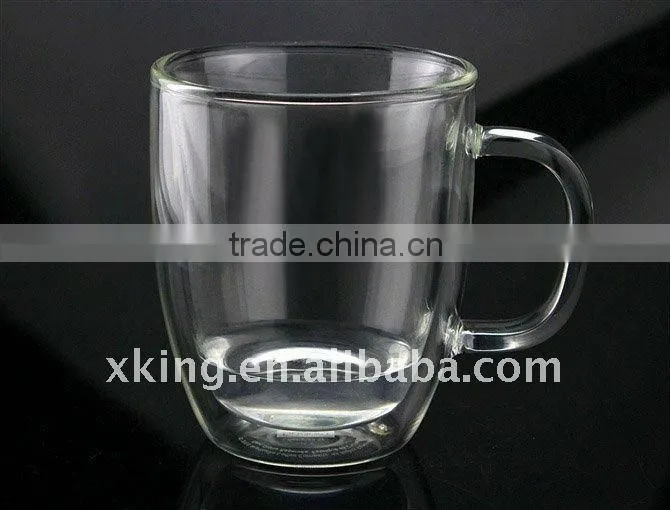 Clear borosilicate glass coffee maker by hand make with FDA