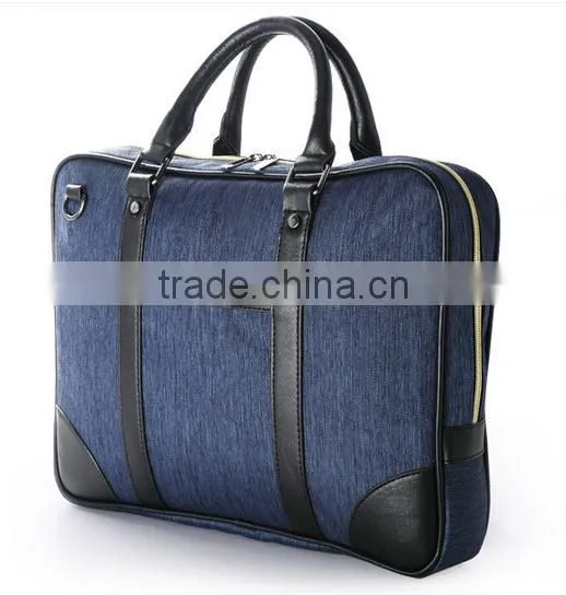 Oxford Cross Body Laptop Messenger Shoulder Bag Washed Canvas Men Handbag