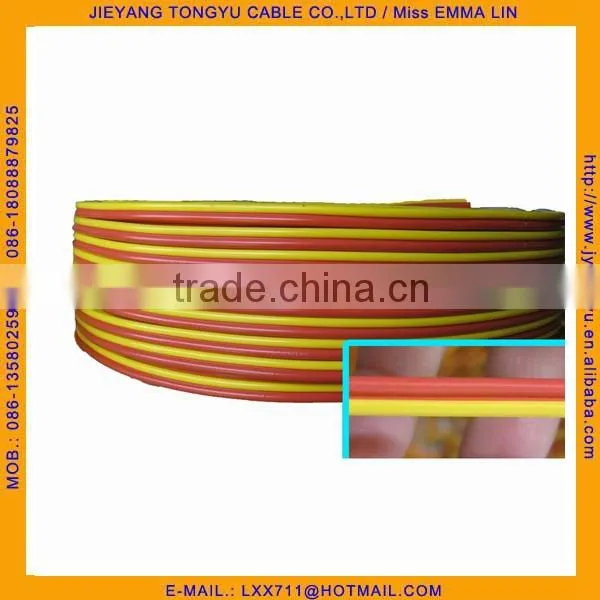 high quality red and yellow speaker cable 2X1.5MM speaker cable wire