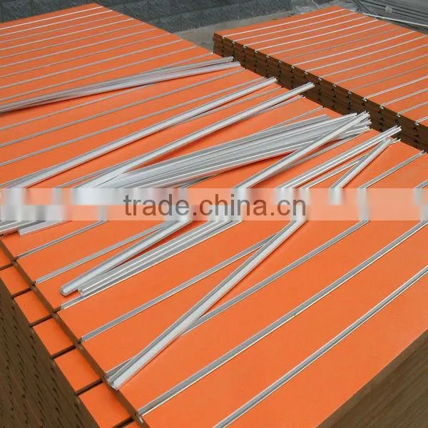 melamine mdf slatwall