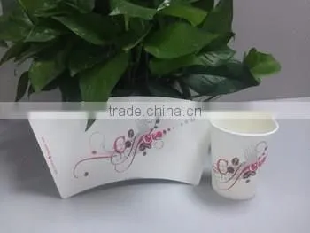 hot selling paper cup sheet,paper cup sleeve for ice cream paper cup