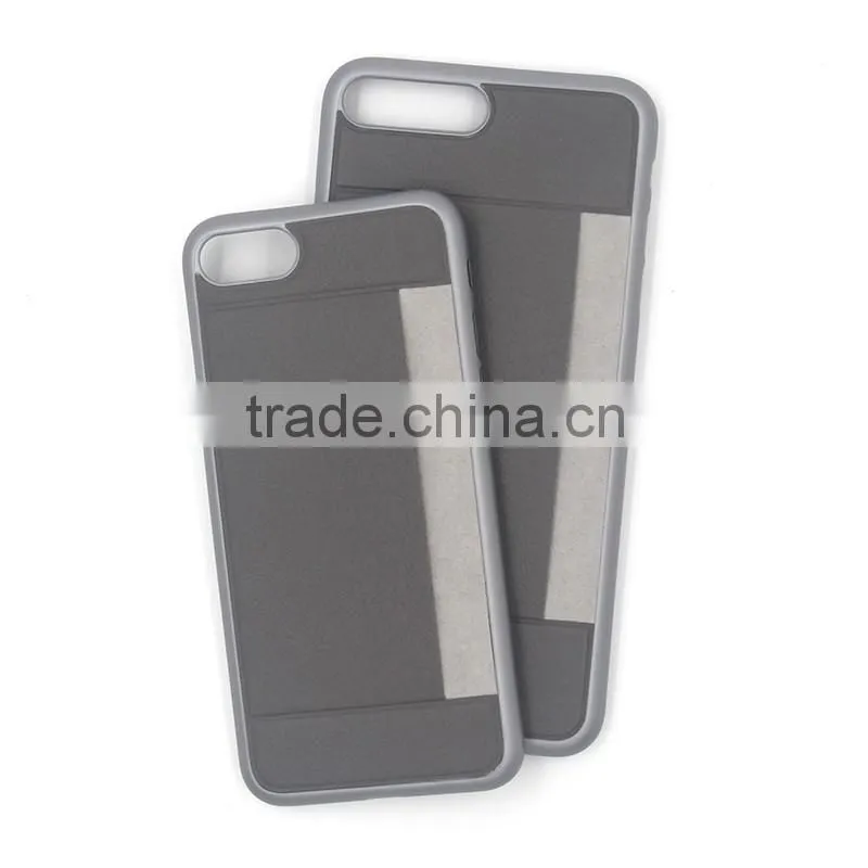 Phone accessory leather case for iPhone 7, wallet case for iPhone 7 , for iPhone case card slot