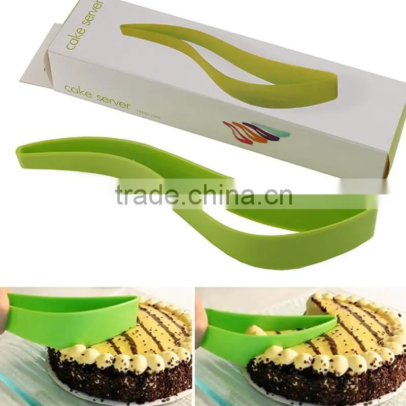 wholesale custom colorful plastic The cake divider knife