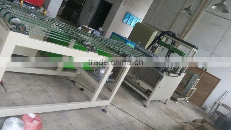 Glass Fiber HEPA Air Filter Mini Pleating Machine , 25.4mm Interval Gluing Line
