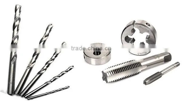 44PCS tap die drill set in blow mold case taps& dies& drills