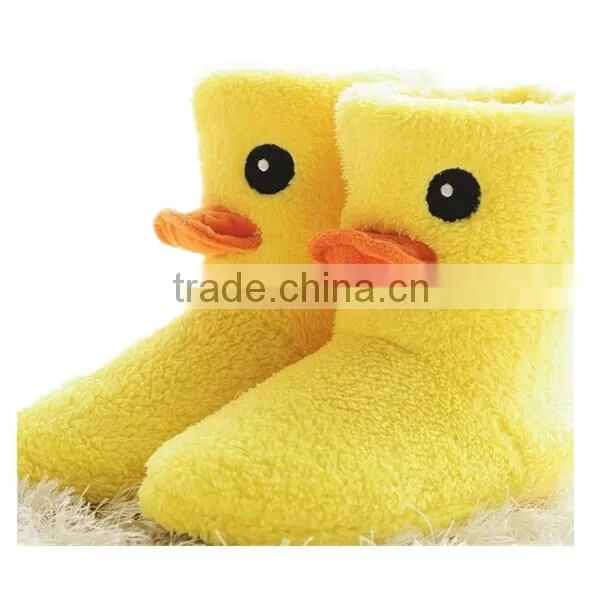 Girls warm shoes indoor boot slipper