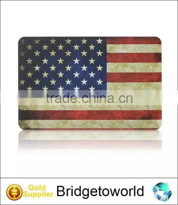 National flag case for Macbook Plastic Protective Hard Shell Case for Macbook Nation Flag