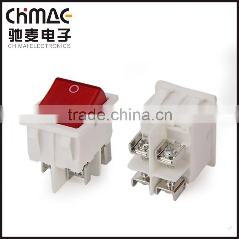 Arcolectric rocker switch 16A 250VAC heat resistance KCD4 series with screws