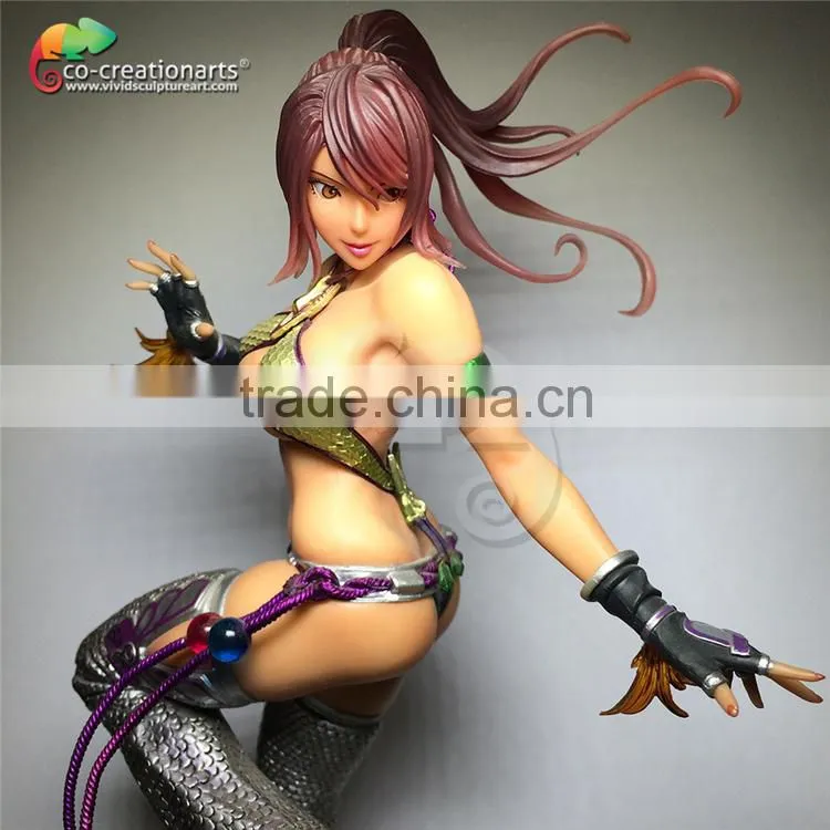 Resin anime girl statue for sale