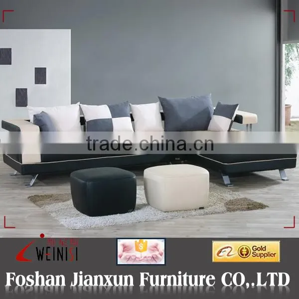 D237 modern italian leather sofa model