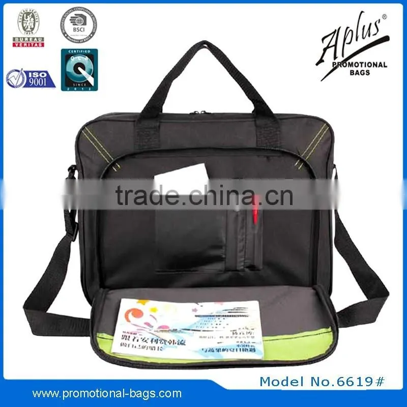 business briefcases with inner pens holder and mobile holder 6619#
