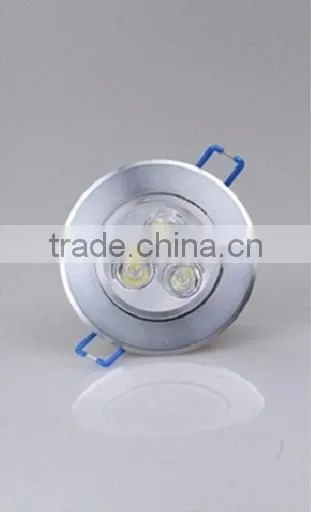 luminum 3w led downlight 1w high power *3 energy saving