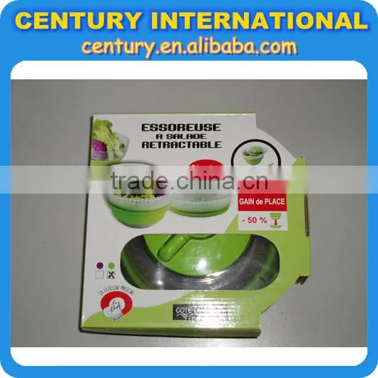 Collapsible Salad Spinner/Salad maker