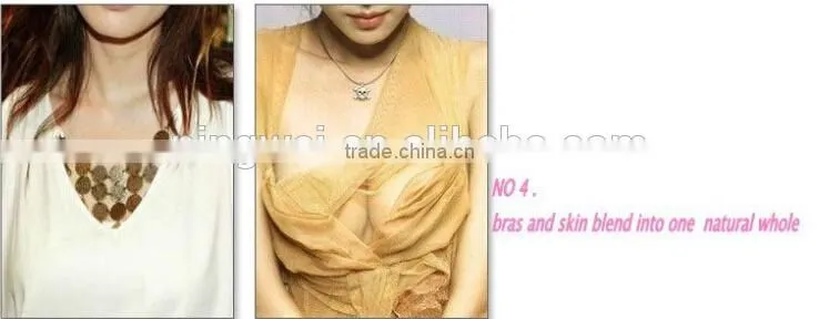 adhesive silicone bra for backless dress