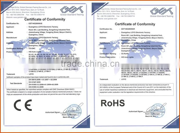 LOYO best canbus ballast canbus hid xenon kit
