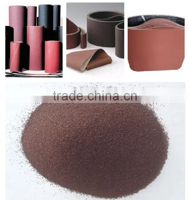 good quality brown fused alumina used for sandblasting of glass and metal